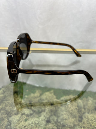 DIOR D-DOLL S1U Tortoise Brown Acetate Sunglasses TS3647