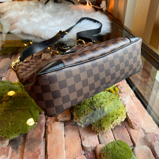 LOUIS VUITTON Odeon Noir Damier Ebene Canvas Crossbody Bag