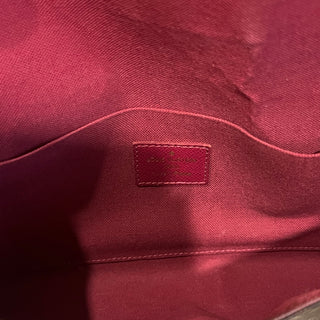 LOUIS VUITTON Felicie Pochette Brown Monogram Canvas Crossbody