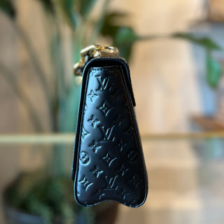 LOUIS VUITTON Black Epi Twist Slim