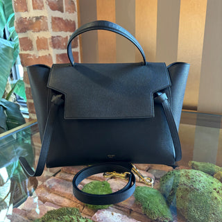 CELINE Black Belt Bag