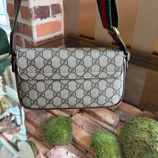 GUCCI Bag Supreme GG Mini Ophidia Pochette Shoulder Bag