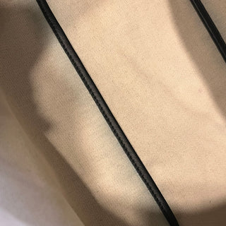 GOYARD Saint Louis PM Black Goyardine Canvas Chevroches Calfskin Tote