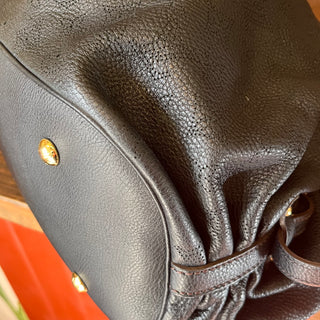 LOUIS VUITTON Mahina XL Black Monogram Leather Bag