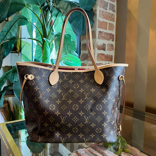 LOUIS VUITTON Neverfull MM Cherry Monogram Tote