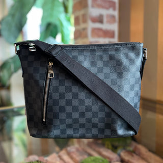LOUIS VUITTON Mick PM Damier Graphite Canvas Messenger Bag