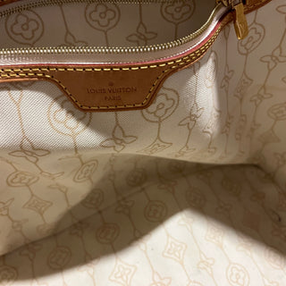 LOUIS VUITTON Neverfull MM Damier Azur Canvas Nautical Tote Bag