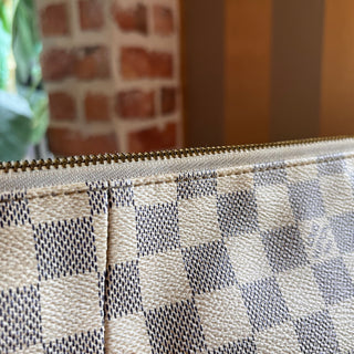 LOUIS VUITTON Totally MM Damier Azur Canvas Tote