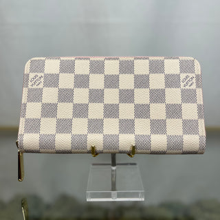 LOUIS VUITTON Damier Azur Zippy Wallet