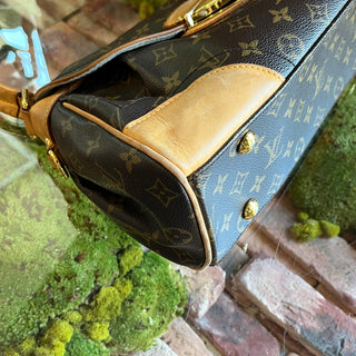 LOUIS VUITTON Beverly MM Brown Monogram Canvas Shoulder Bag