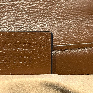 GUCCI GG Marmont Super Mini Azalea Calfskin Leather Crossbody Bag