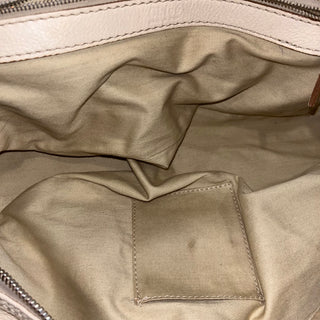 CHLOE Paddington Medium Argent Leather Satchel