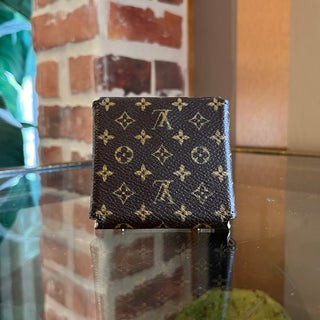 LOUIS VUITTON Small LV Monogram Folding Jewelry Case SM0074 2