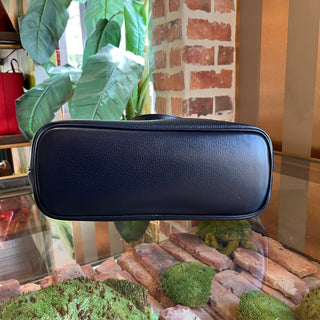 GUCCI Ophidia Navy Blue GG Supreme Canvas Tote