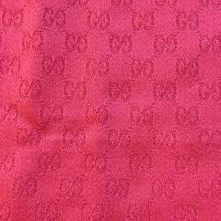 GUCCI Hot Pink GG Cashmere Scarf