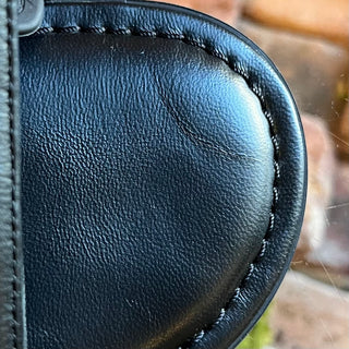 DIOR Black Lambskin Riviera Dioract Slides SZ 38.5 (US 8.5)