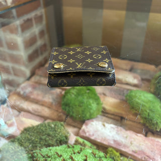 LOUIS VUITTON Vintage Monogram Small Folding Case PM 8