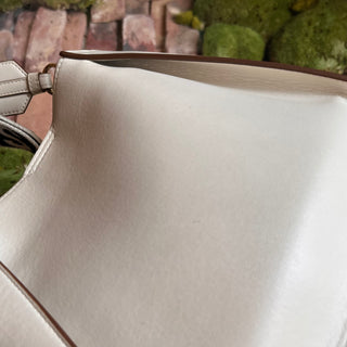 STELLA MCCARTNEY Logo Crossbody Smooth Alter Mat Vegan Leather Perforated Crossbody Bag