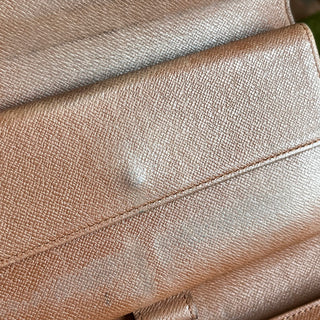 LOUIS VUITTON Sarah Brown Monogram Canvas Vintage Wallet