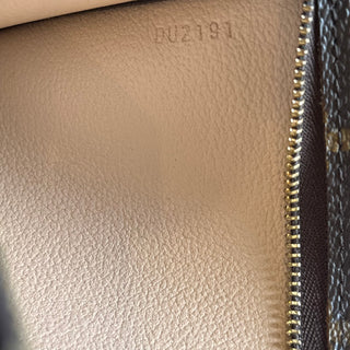 LOUIS VUITTON Toiletry 19 Brown Monogram Canvas Cosmetic Pouch