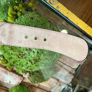 GUCCI Brown Guccissima Leather Interlocking G Buckle Belt SZ75/30(2US)