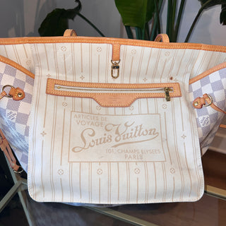 LOUIS VUITTON Damier Azur Neverfull MM