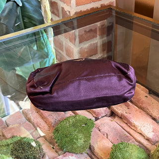PRADA Purple Satin Pouch