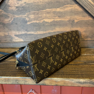 LOUIS VUITTON Alma BNB Monogram Canvas Black Top Handle