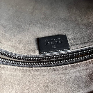 GUCCI Signature Zip Messenger Small Guccissima Leather Crossbody Bag