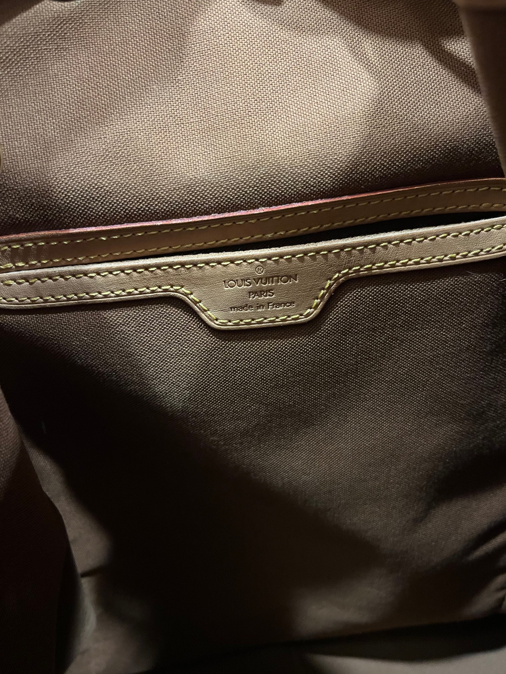 Louis Vuitton Montsouris Pm Backpack Brown Canvas/Leather Monogram. Largest  back