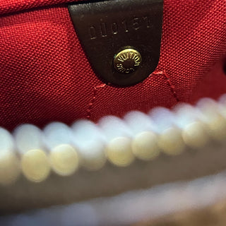 LOUIS VUITTON Speedy 35 Damier Ebene Canvas Satchel
