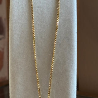 BURBERRY Logo Pendant Necklace