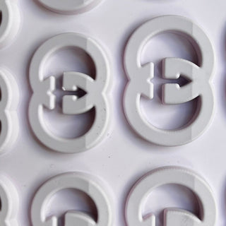 GUCCI Horsebit Purple Rubber Platform Sandals SZ 39 (US 9)