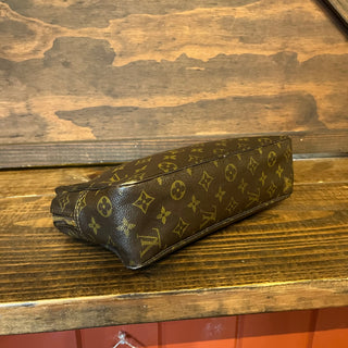 LOUIS VUITTON Trousse Vintage Brown Monogram Canvas Pochette