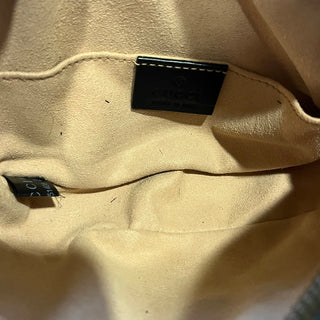 GUCCI GG Marmont Black Calfskin Matelasse Belt Bag SZ95/38(10US)