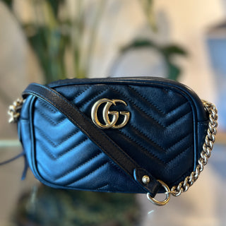 GUCCI GG Marmont Camera Crossbody Mini