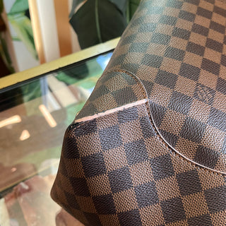 LOUIS VUITTON Caissa Damier Ebene Canvas Hobo Bag