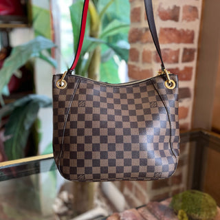 LOUIS VUITTON South Bank Damier Ebene Canvas Crossbody