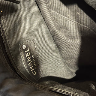 CHANEL Rock and Chic Black Lambskin Shoulder Bag