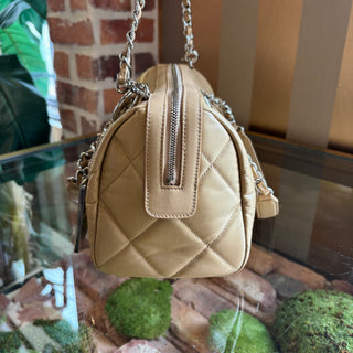 CHANEL Beige Express Bowling Bag