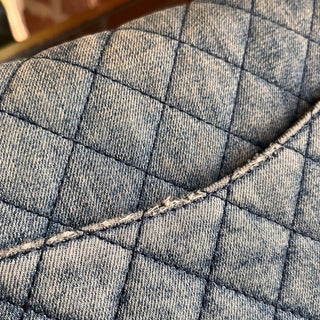 CHANEL 2.55 Reissue 226 Flap Blue Denim Shoulder Bag