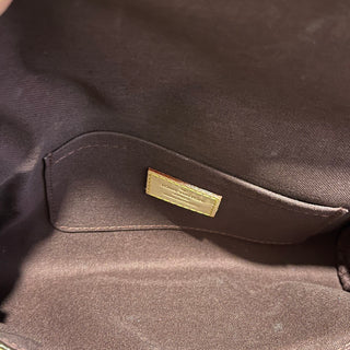 LOUIS VUITTON Favorite PM Monogram Canvas Brown Shoulder Bag