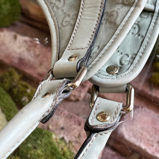 GUCCI Bardot Joy Green Guccissima Leather Hobo Bag