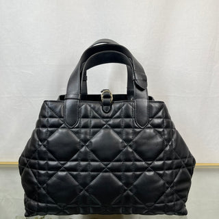 CHRISTIAN DIOR Toujours Macrocannage Small Black