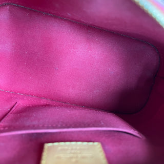 LOUIS VUITTON Alma BB Pomme D'Amour Vernis Top Handle Bag