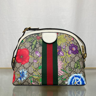 GUCCI GG Supreme Flora Ophidia Dome