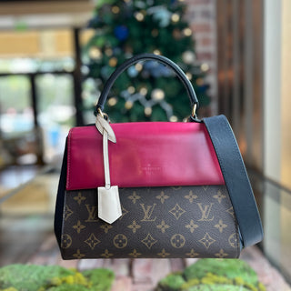 LOUIS VUITTON Cluny BB Monogram Canvas Top Handle Bag