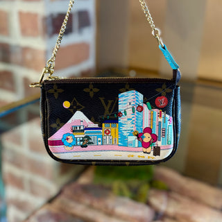 LOUIS VUITTON Monogram Vivienne in Tokyo Mini Pochette Accessories