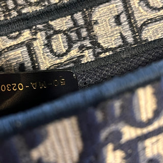 CHRISTIAN DIOR Saddle Dior Oblique Embroidery Shoulder Bag