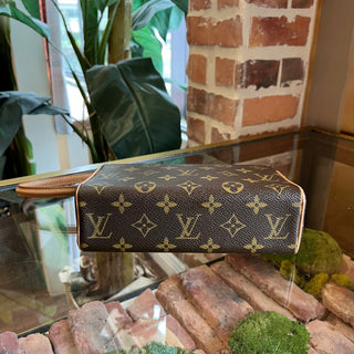 LOUIS VUITTON Recital Brown Monogram Canvas Shoulder Bag